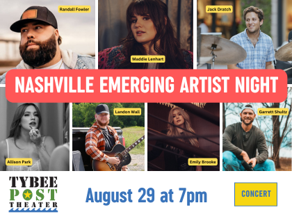 Nashville Emerging Artist Night Flyer